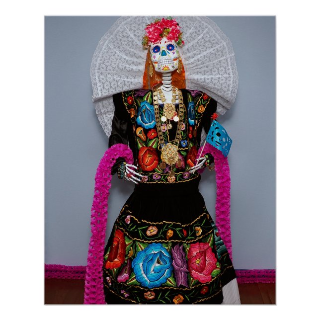 Póster Oaxacan Calavera Catrina (Frente)