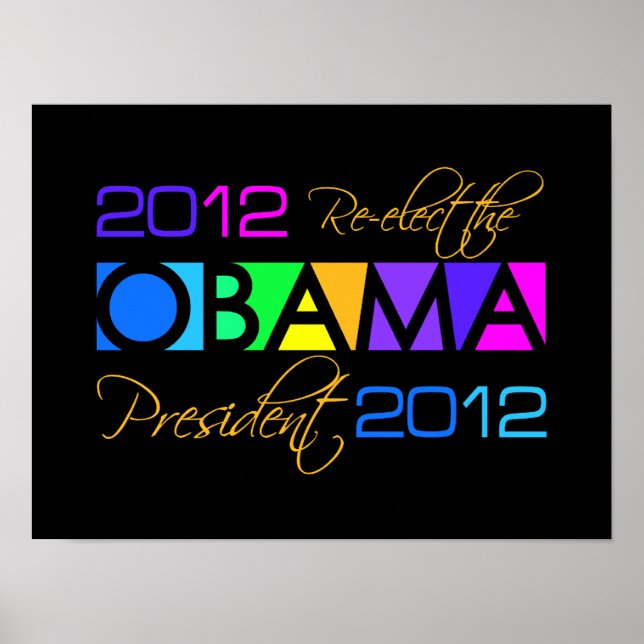 POSTER OBAMA 2012 (Frente)