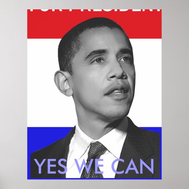 Póster Obama 2012 (Frente)