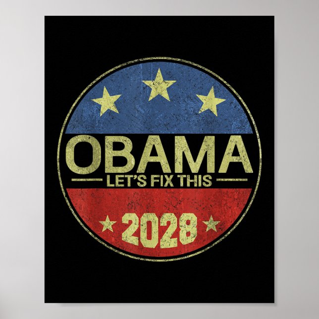 Poster Obama 2028 (Frente)