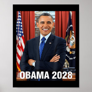 Poster Obama 2028 Vota Obama Para Presidente 2028