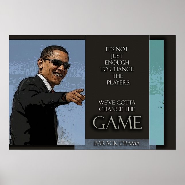 Poster Obama Cote (Frente)