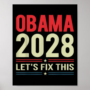 Poster Obama Deixa Que Este Protesto Resista E Salve O De