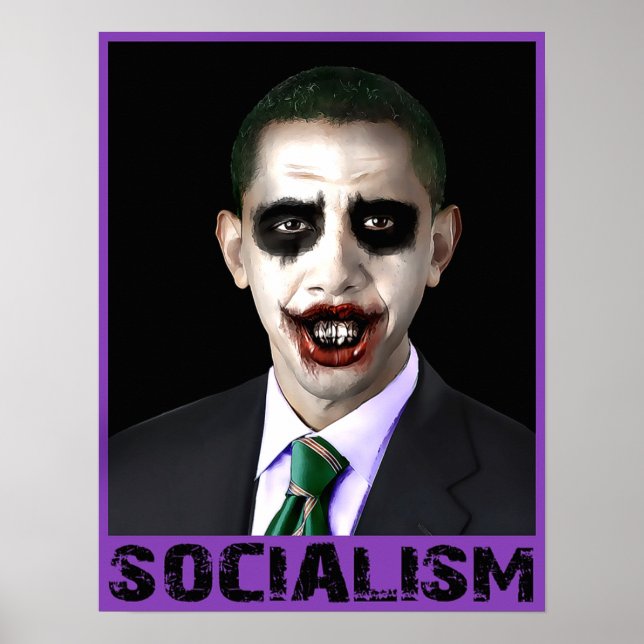 Póster Obama Joker (Frente)