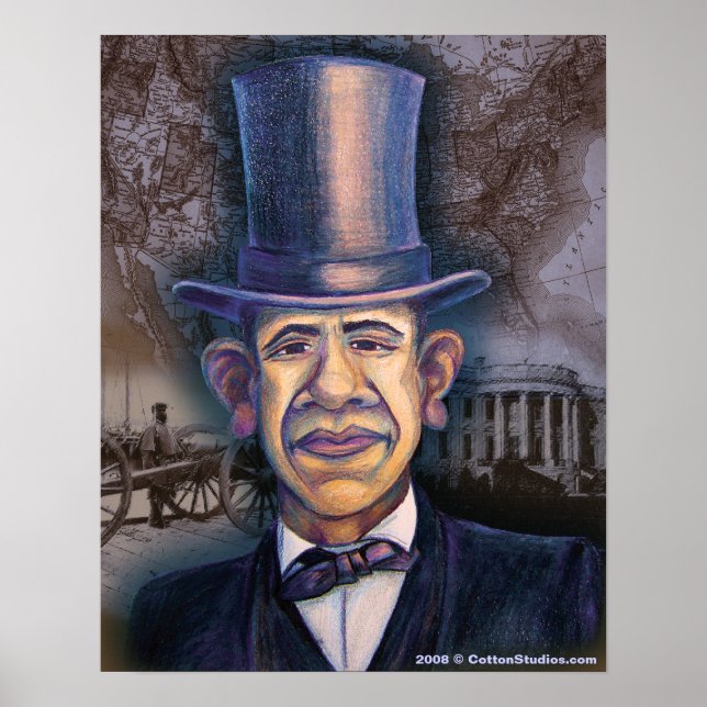 Póster Obama - Lincoln Parallel (Frente)