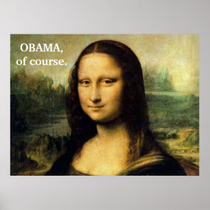 Póster OBAMA, naturalmente.