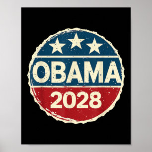 Poster Obama Para O Presidente 2028 Obama 2028