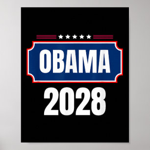 Poster Obama Para O Presidente 2028 Obama 2028 8