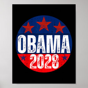 Poster Obama Para O Presidente 2028 Obama 2028 Para As Mu