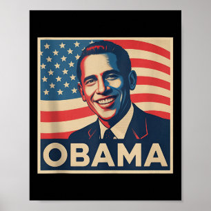 Poster Obama Para O Presidente 2028 Obama 48.º Presidente
