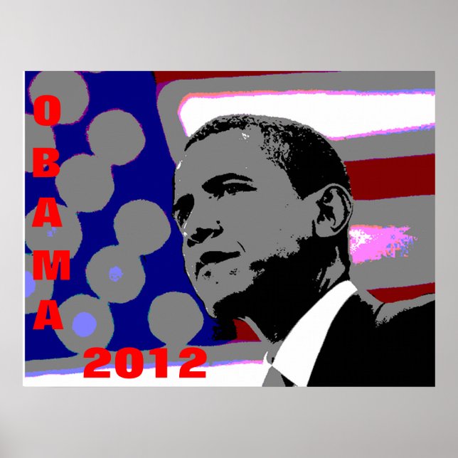 Póster Obama para Presidente (Frente)