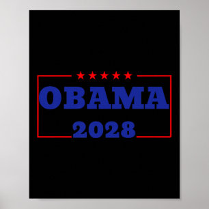 Poster Obama Para Presidente 2028 Obama 2028 48.º Prêmio