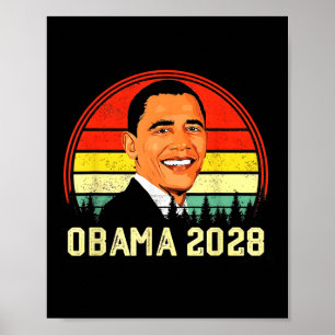 Poster Obama Vintage Presidente 2028 Obama _1
