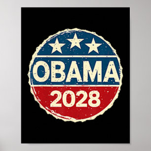Poster Obama Vintage Presidente 2028 Obama 1