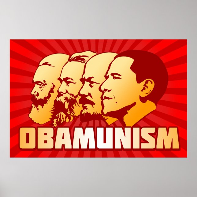 Poster Obamunismo (Frente)