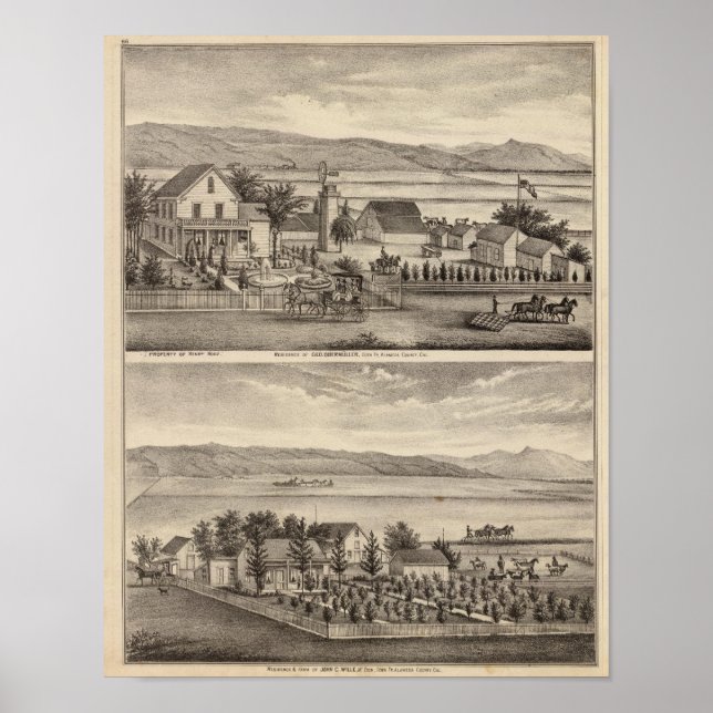 Póster Obermuller, Residências Wille (Frente)