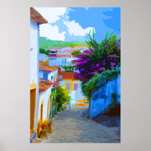 POSTER OBIDOS- A JÓIA DE PORTUGAL