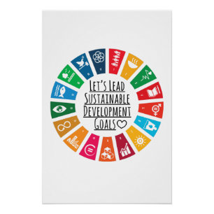 Póster Objetivos de Desenvolvimento Sustentável do SDG da