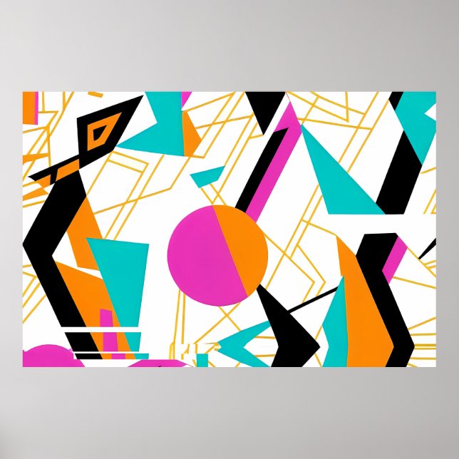 Poster Objetivos do Setor Ken Gage Design (Frente)