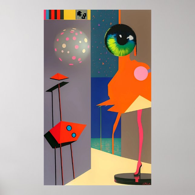 Poster Objeto Encontrado no Pier 41 (Frente)