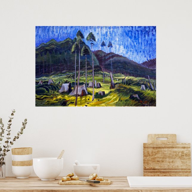 Poster Objetos Diversos | Emily Carr | (Cozinha)