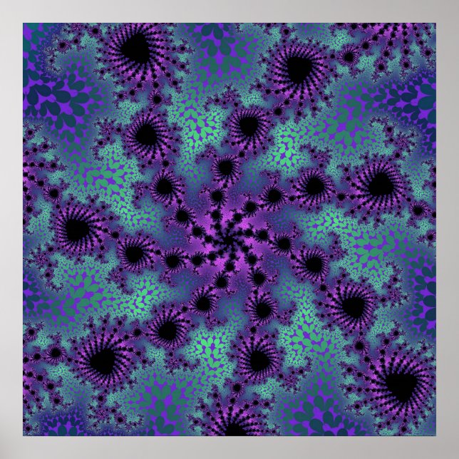 Póster Obliteração Roxa (Frente)