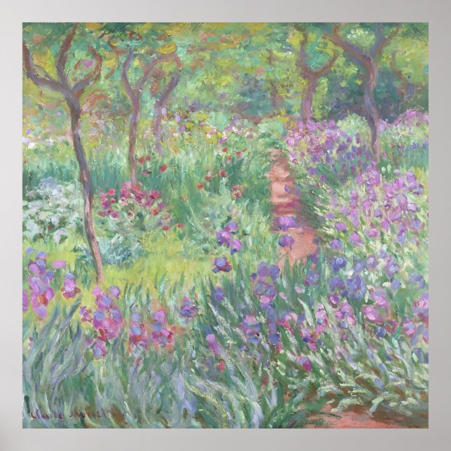 Poster obra de arte de Claude Monet (Frente)