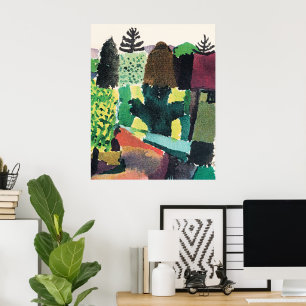 Poster Obra de arte de Paul Klee, Parque,