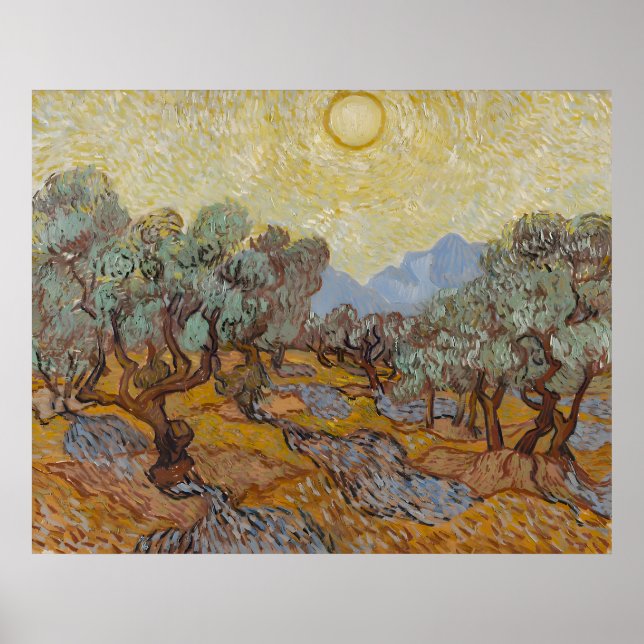 Poster obra de arte de Vincent Van Gogh (Frente)