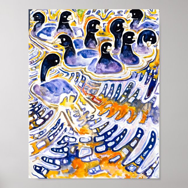 Poster obra de arte de Walter Anderson (Frente)