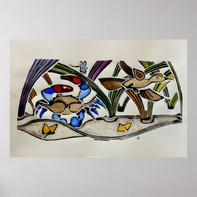 Poster Obras de arte de Walter Anderson - Walter Anderson (Frente)