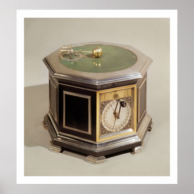 Poster Obras feitas por Thomas Tompion (1639-1713) e Geor (Frente)