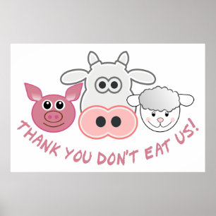 Poster Obrigado, não nos coma.