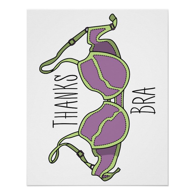 Póster Obrigados Bra (Frente)