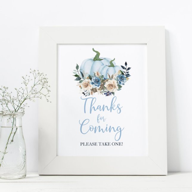 Poster Obrigados de Chá de Abóbora Azul para o Futuro (Criador carregado)