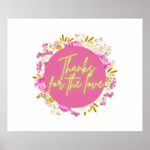 Poster Obrigados Para O Amor