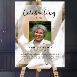 Poster Observadora de Robin Bird, Celebração da Foto da V