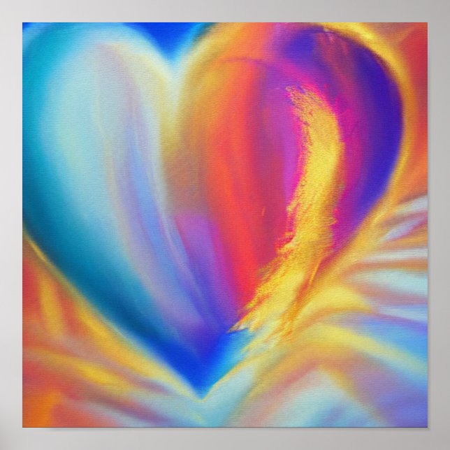 Poster Observando o Coração da Paixão (Frente)