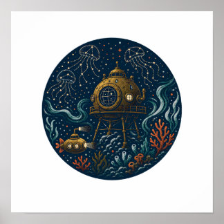 Poster Observatório de Marés Submarino de Águas Profundas