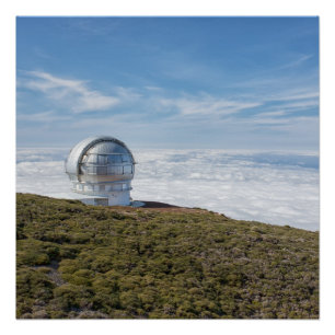 Póster Observatório La Palma