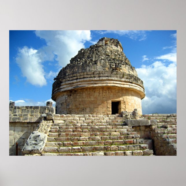 Póster Observatório Mayan (Frente)