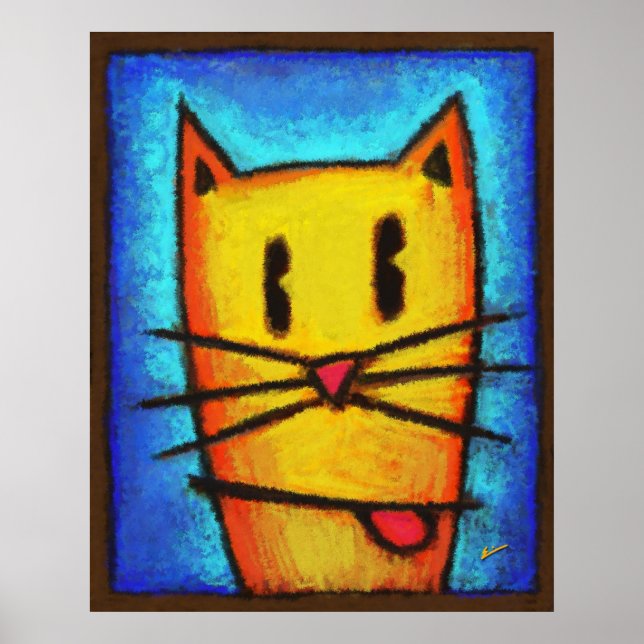 Poster OC O Gato (Frente)