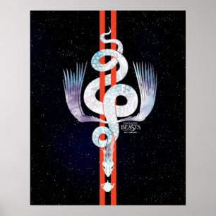 Poster Occamia de Bestas Fantásticas