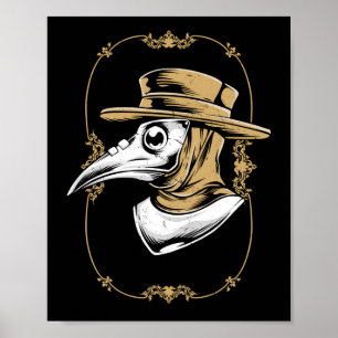 Poster Occult Medieval Plague Doctor