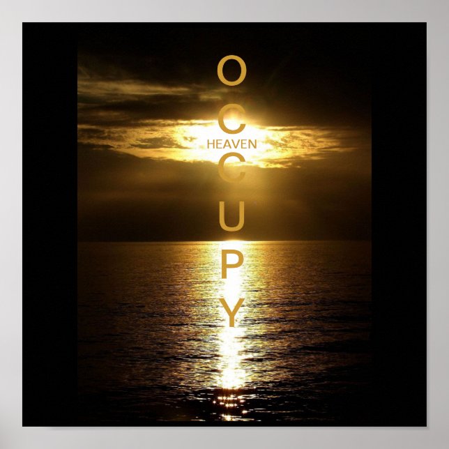 POSTER OCCUPY HEAVEN (Frente)