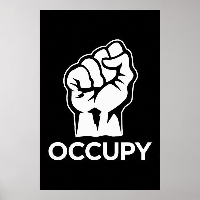 Poster Occupy Wall Street - Somos os 99% (Frente)