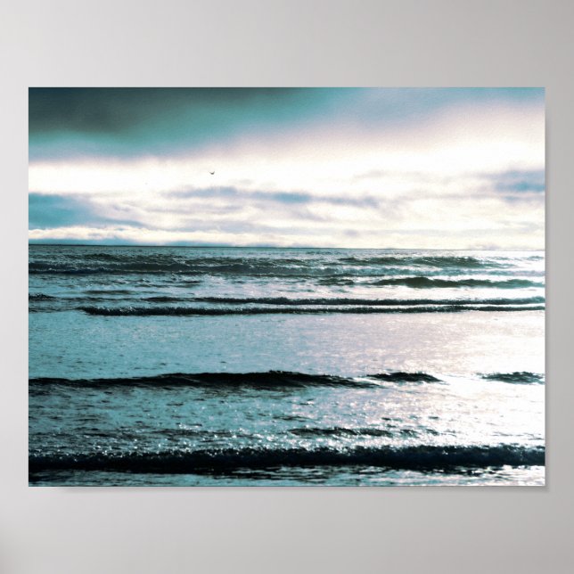 Poster Ocean Beach Sunset (Frente)