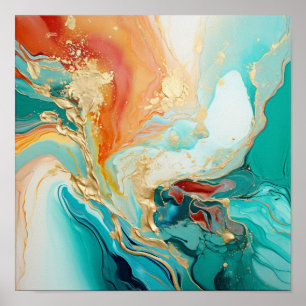 Poster Ocean Dreams III design neerlandês