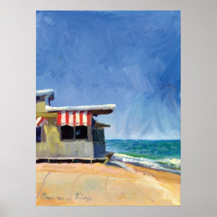 Poster Ocean Grill print