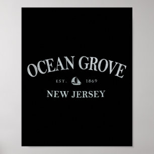 Poster Ocean Grove Nova Jersey _ Ocean Grove Nj Velero